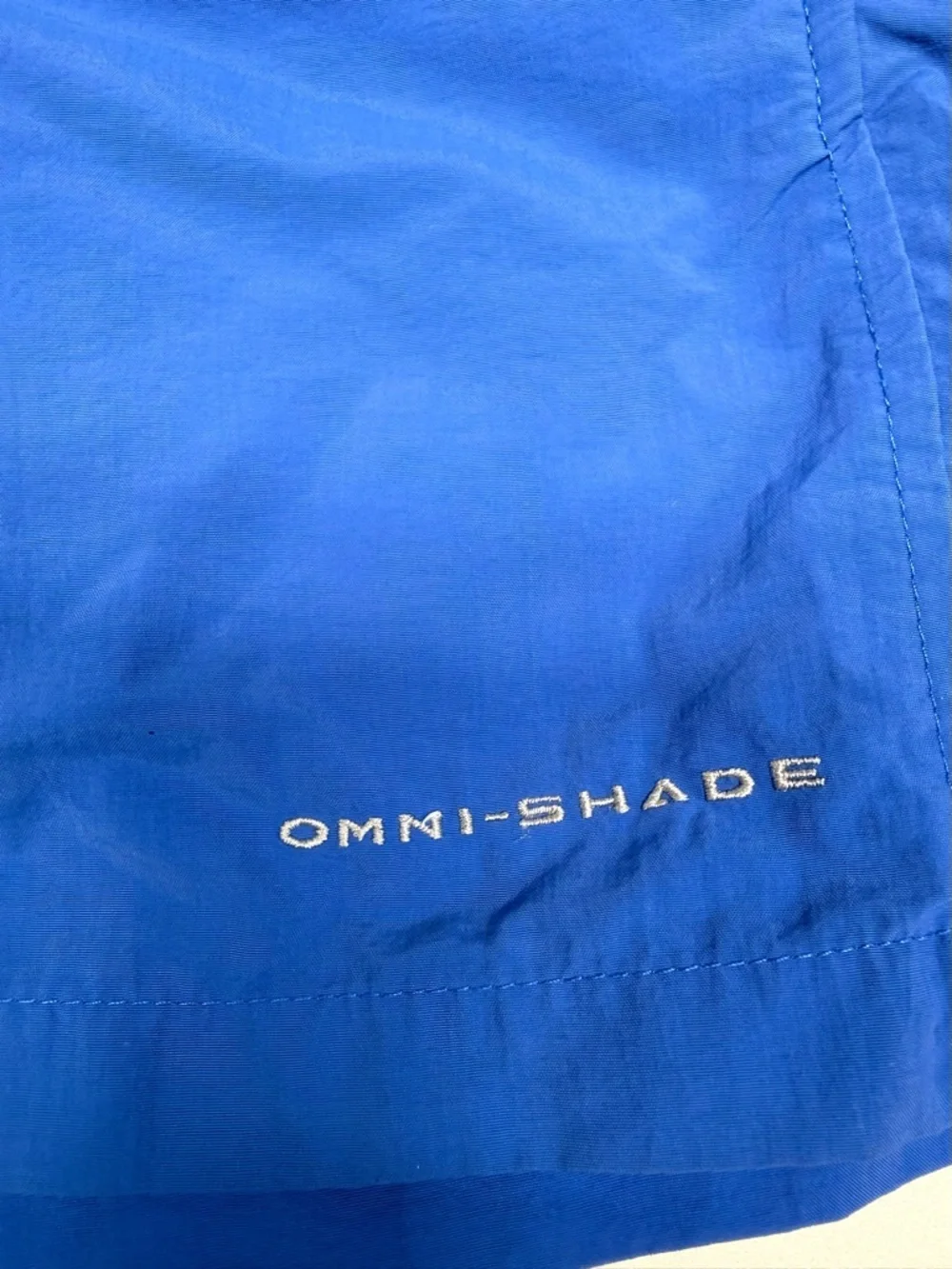 Men's Columbia Blue Quick-Dry Swim Shorts -Small PFG